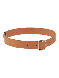 OK PORTE_Ceinture Joe en cuir - Sandy Beige