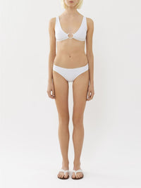 OK PORTE_Haut de bikini triangle Papeete Chloé x Eres - Iconic Milk