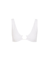 OK PORTE_Haut de bikini triangle Papeete Chloé x Eres - Iconic Milk