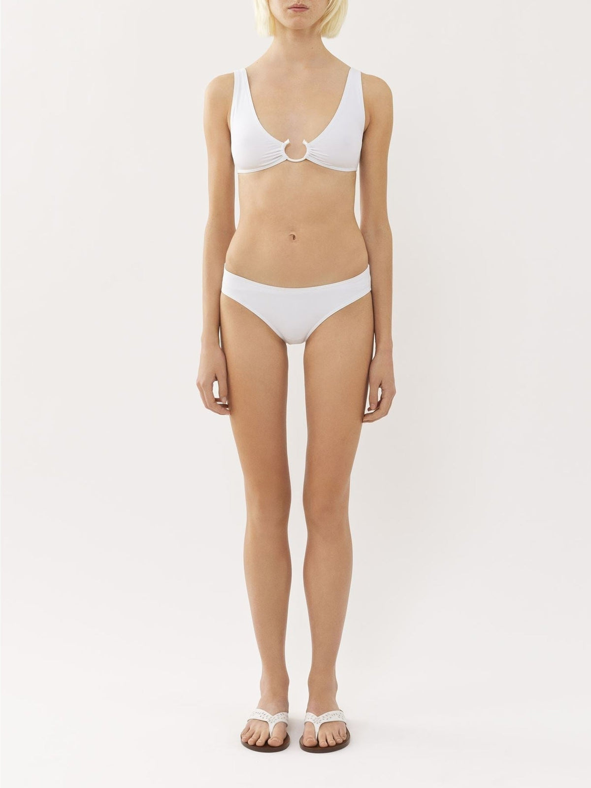 OK PORTE_Bas de bikini triangle Paraguay Chloé x Eres - Dark Honey