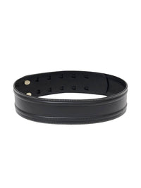 OK PORTE_Ceinture Corset en cuir - Black