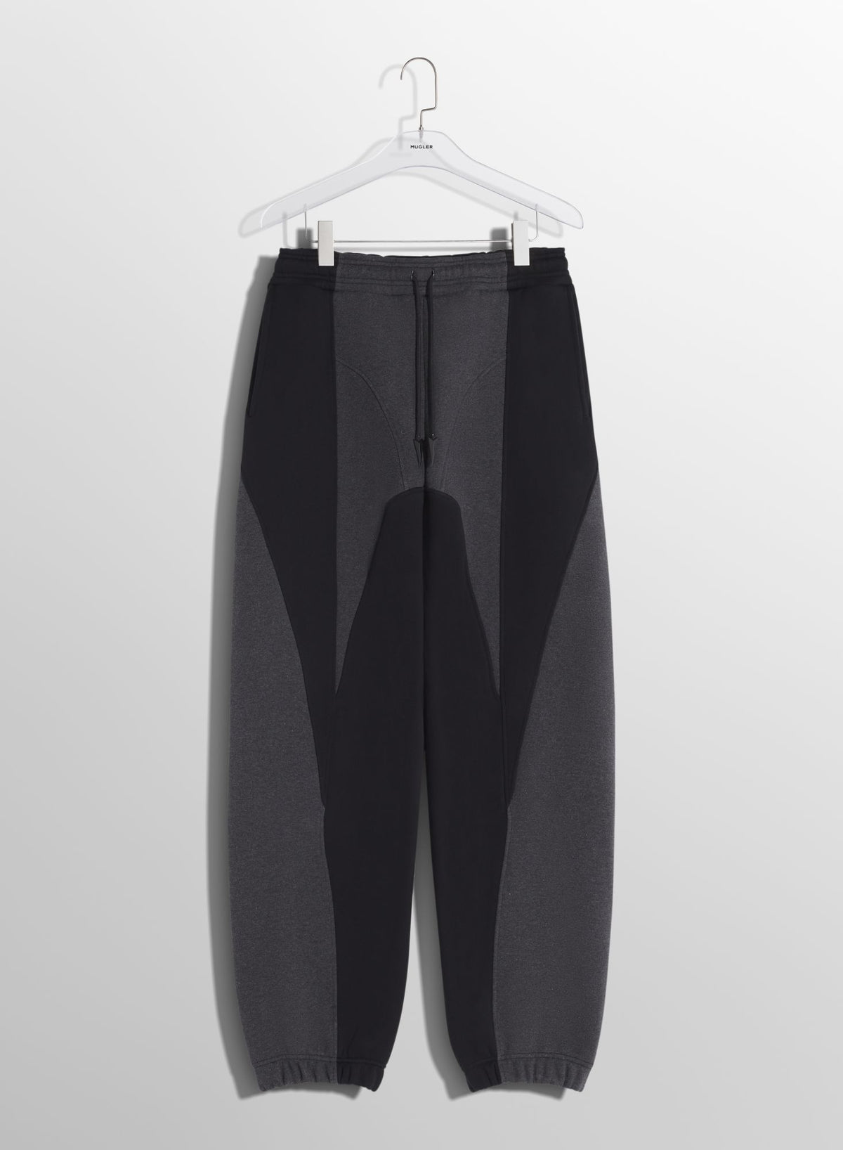 BLACK LIGHT FLEECE TRACK PANTS
