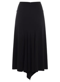 BLACK M CUT OUT SKIRT