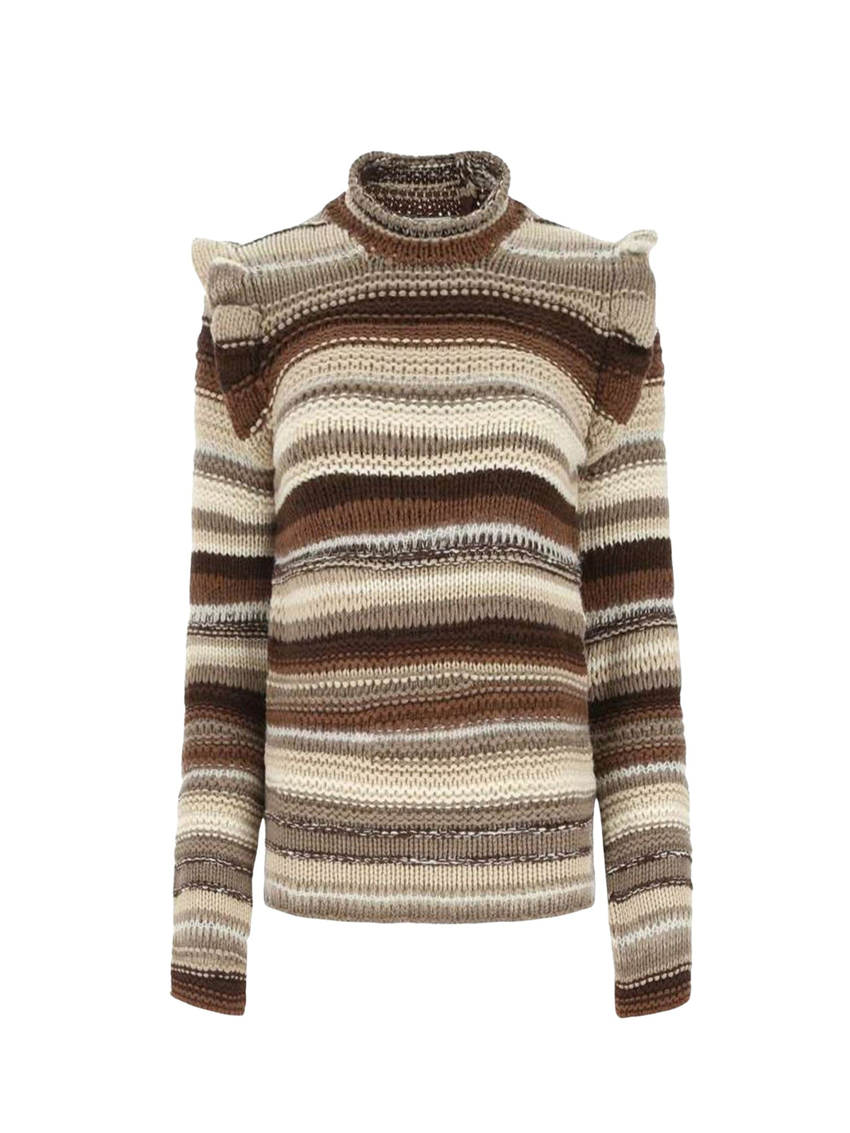 NO PORTE_Multicolor Grey PULLOVER - Multicolor Grey