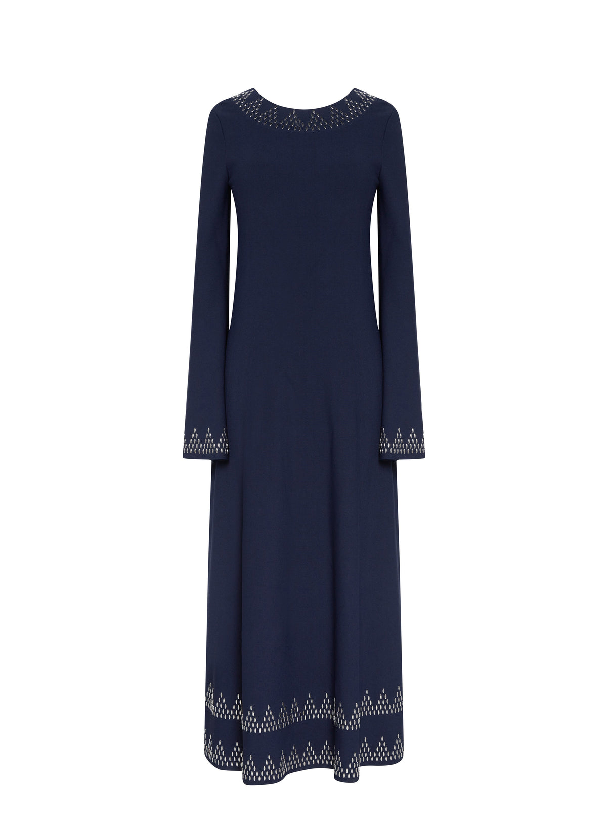 Long sleeve dress - Cobalt