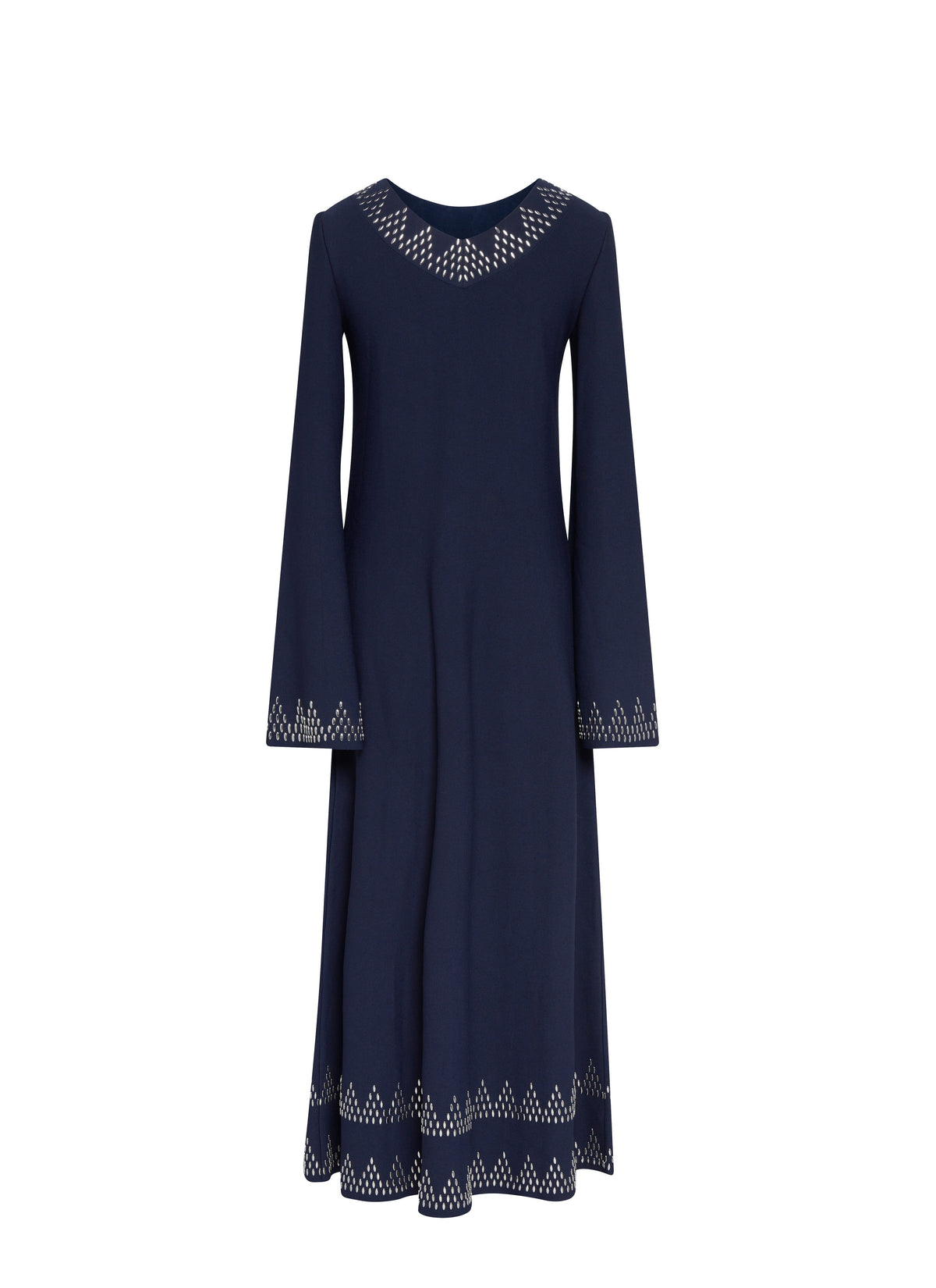 Long sleeve dress - Cobalt