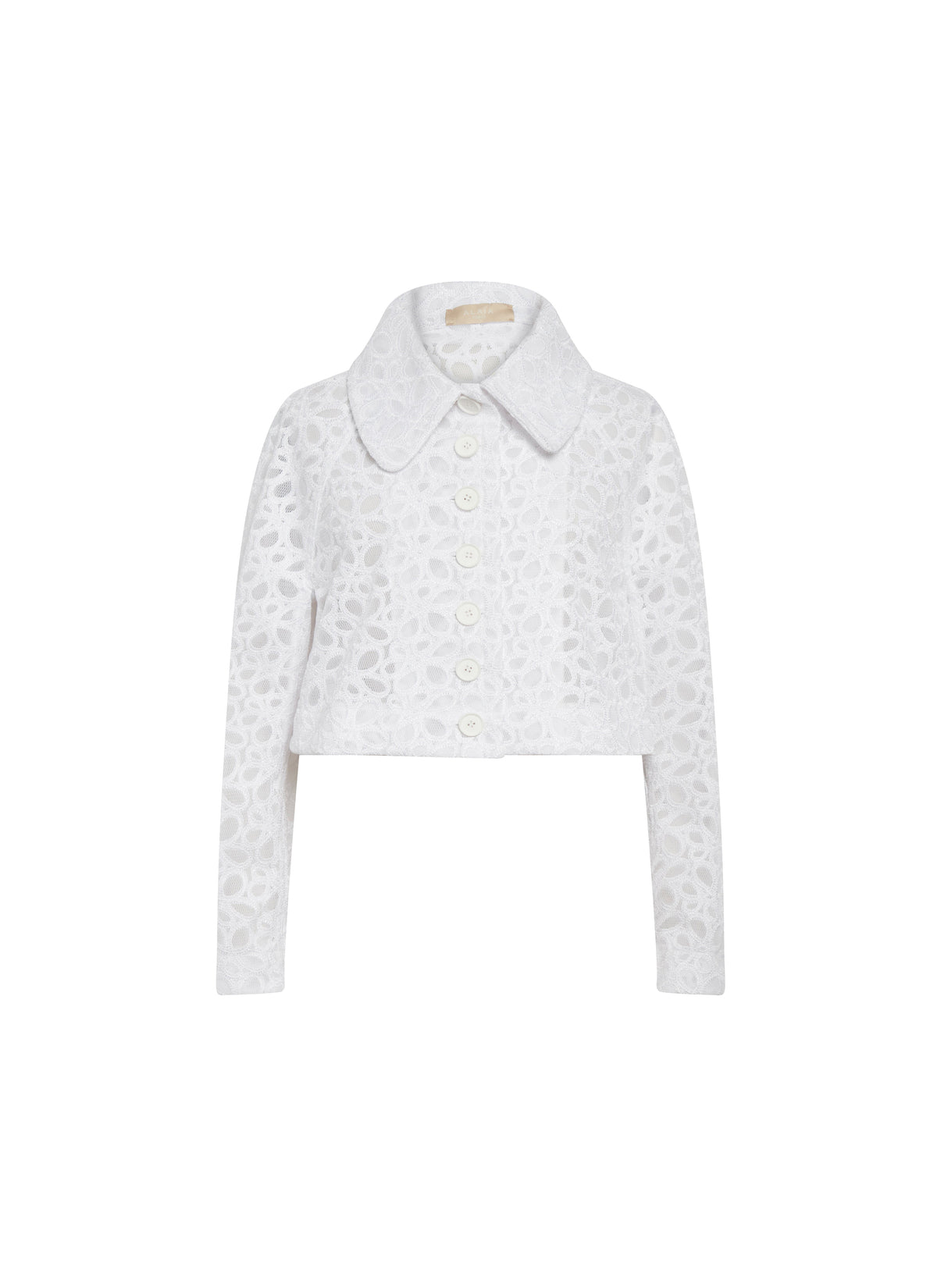 Mini pea coat - White