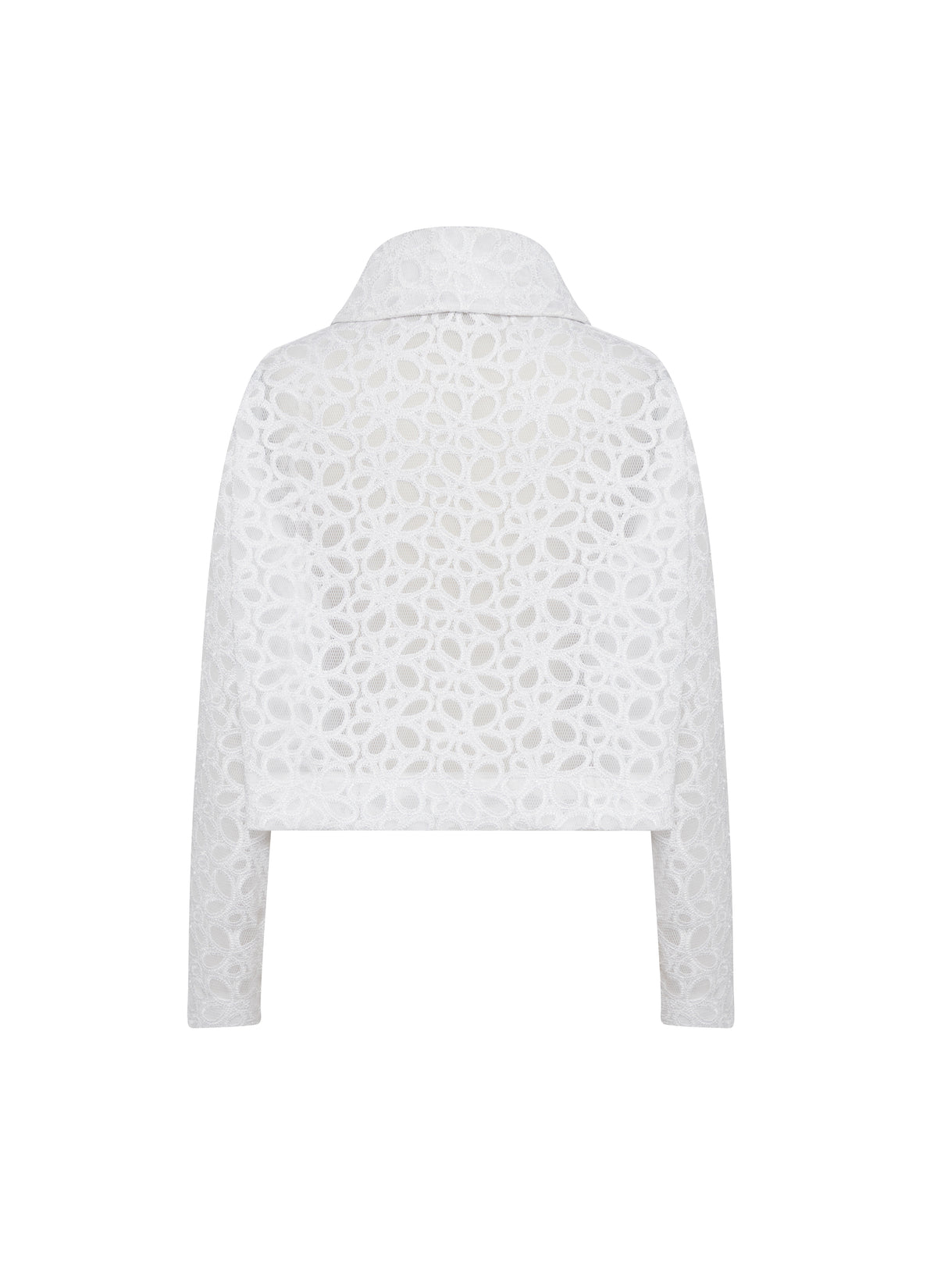 Mini pea coat - White