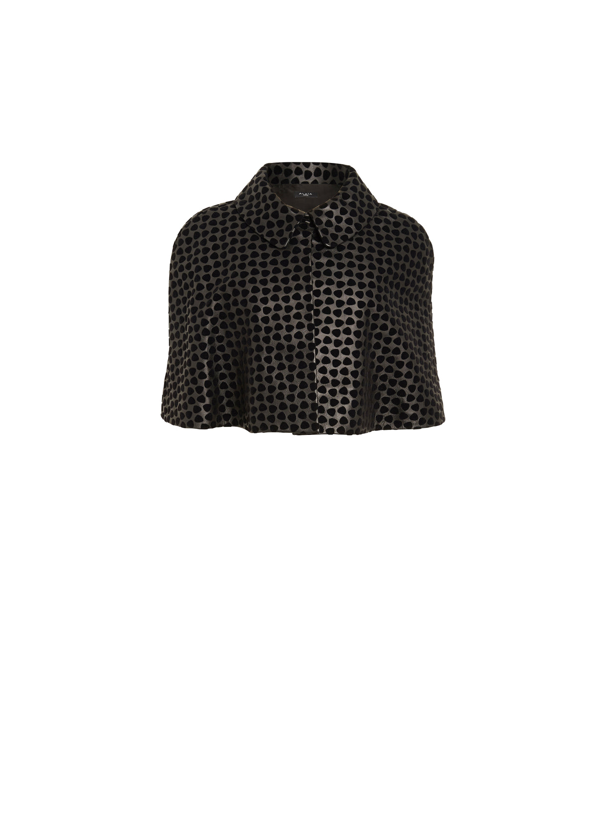 Cape Dalmatien en cuir - Noir