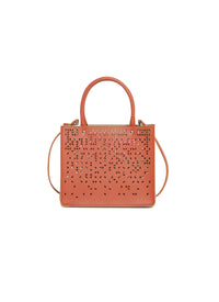 Garance Fiori Gonna bag in leather - Rust