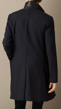 M S BREASTED COAT MARINE