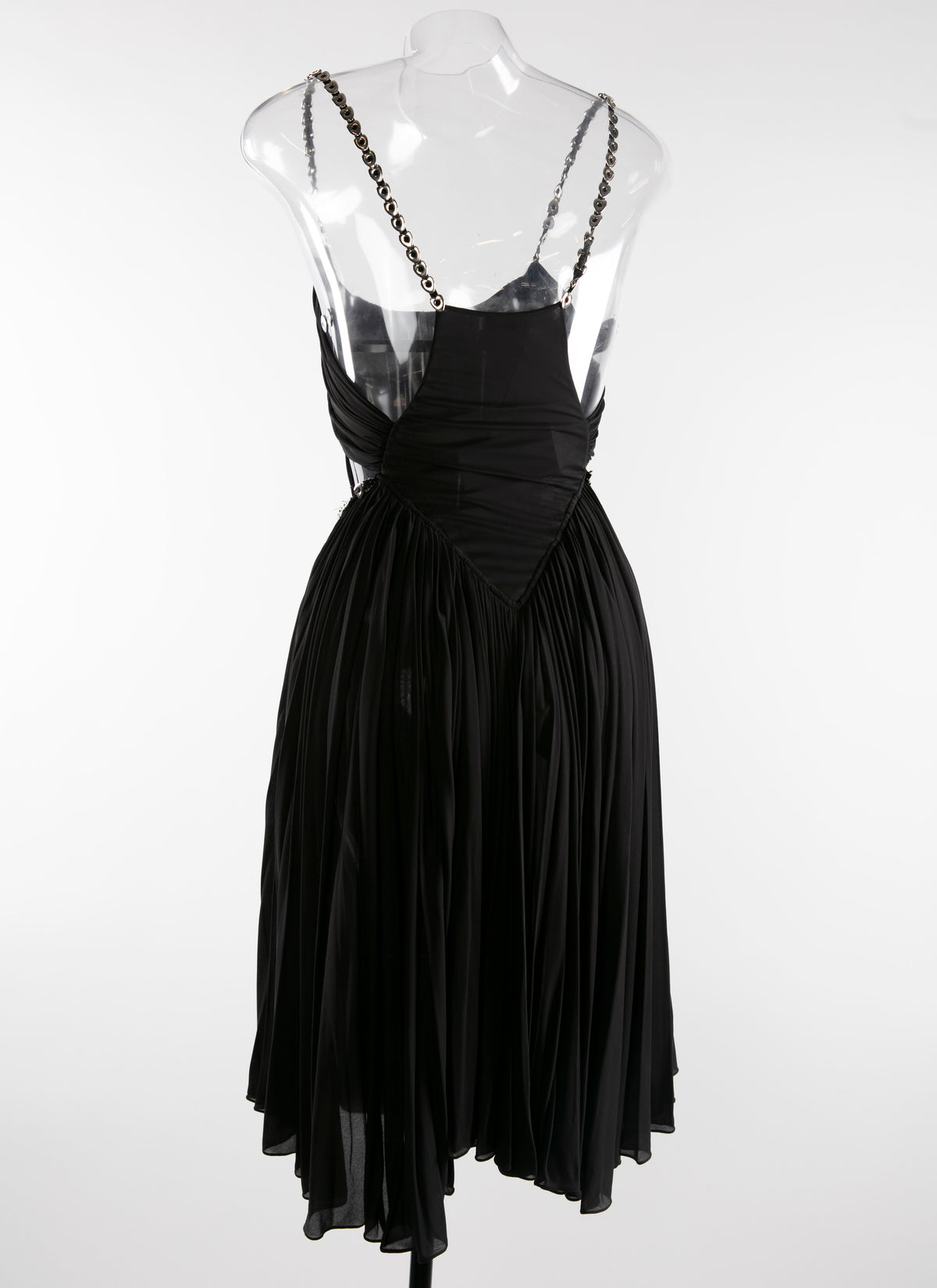 Robe coeur sans manches - Noir