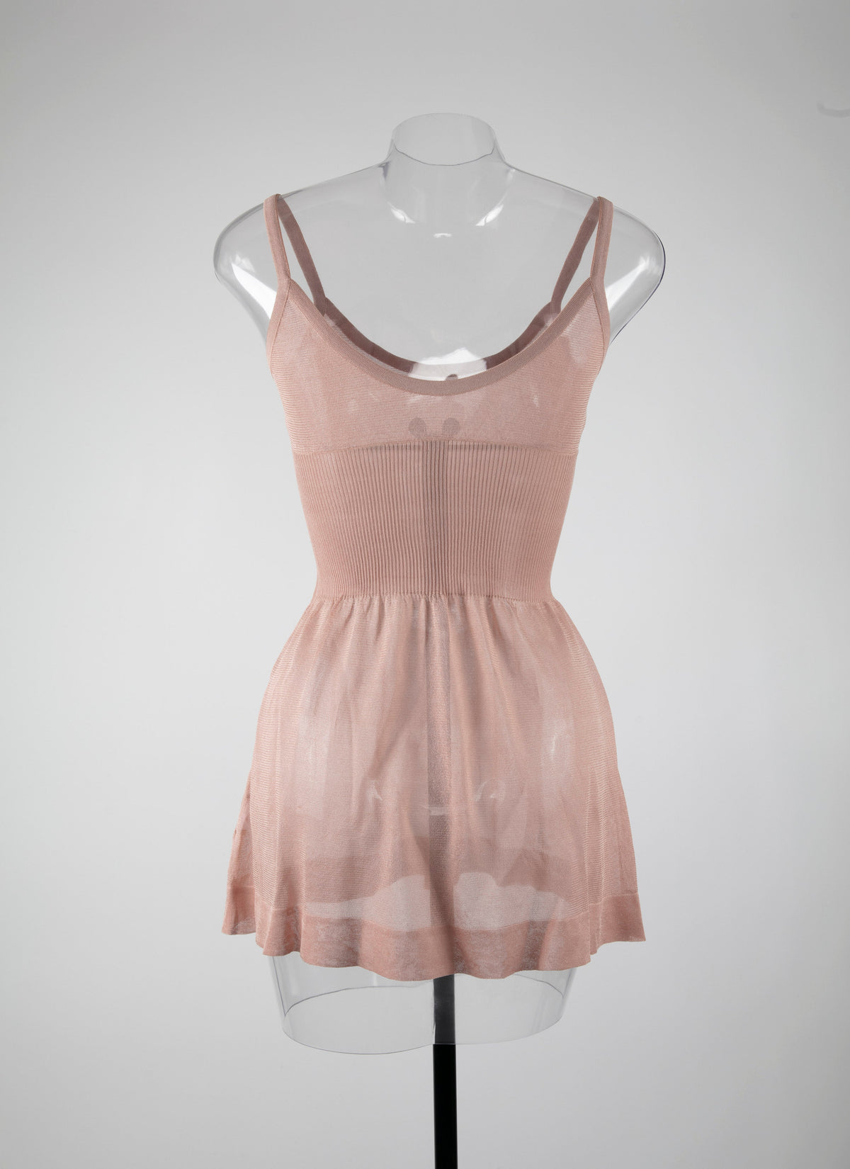 Fond de robe en soie - Chair