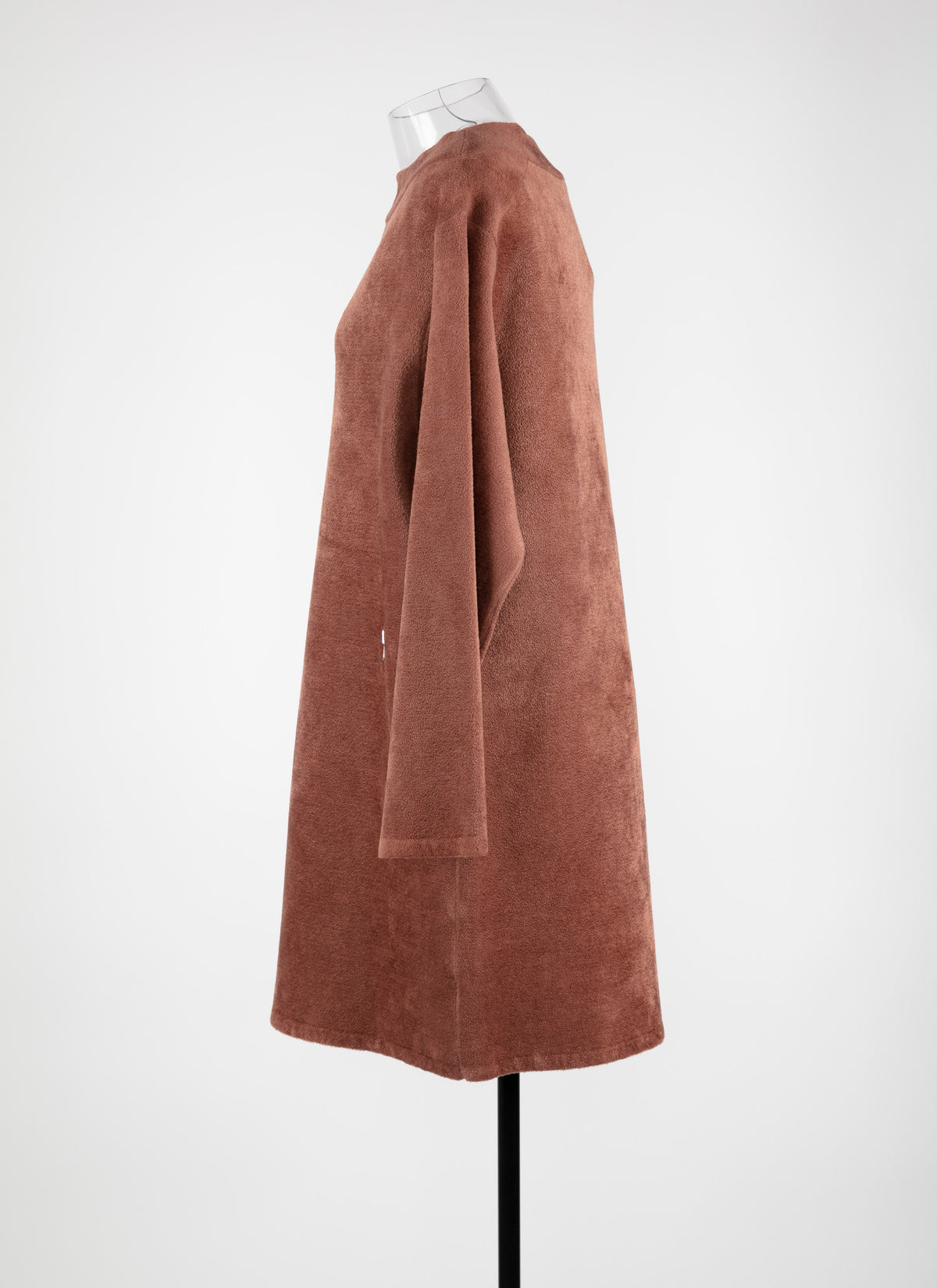 Pull métallisé à coupe ample - Tabac