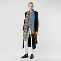 CASHMERE SCARVES PIERRE BLEU