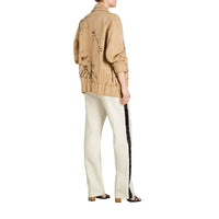 W  STRAIGHT TROUSERS BLANC CASSÉ