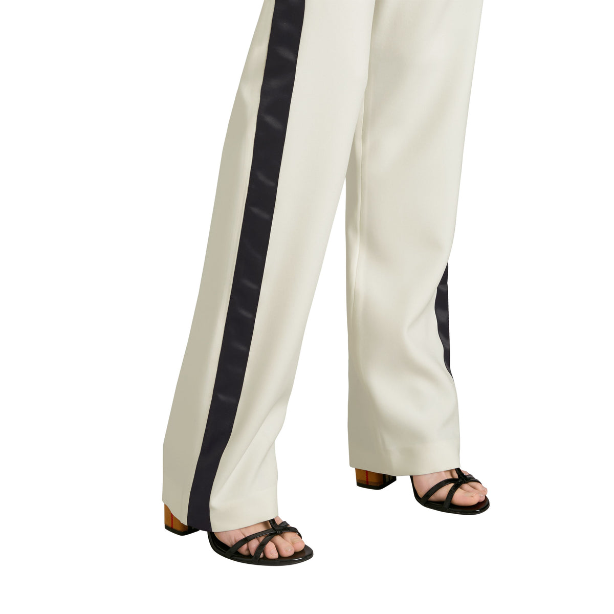 W  STRAIGHT TROUSERS BLANC CASSÉ