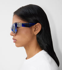 Womens Sunglasses Carreaux IP Bleu marine
