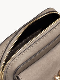 OK PORTE_Petit sac Caméra Joan en cuir - Motty Grey