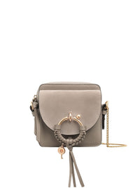 OK PORTE_Petit sac Caméra Joan en cuir - Motty Grey