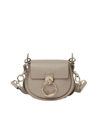 OK PORTE_Petit sac Tess à bandoulière en cuir - Motty Grey