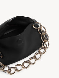 OK PORTE_Mini sac Juana en cuir - Black