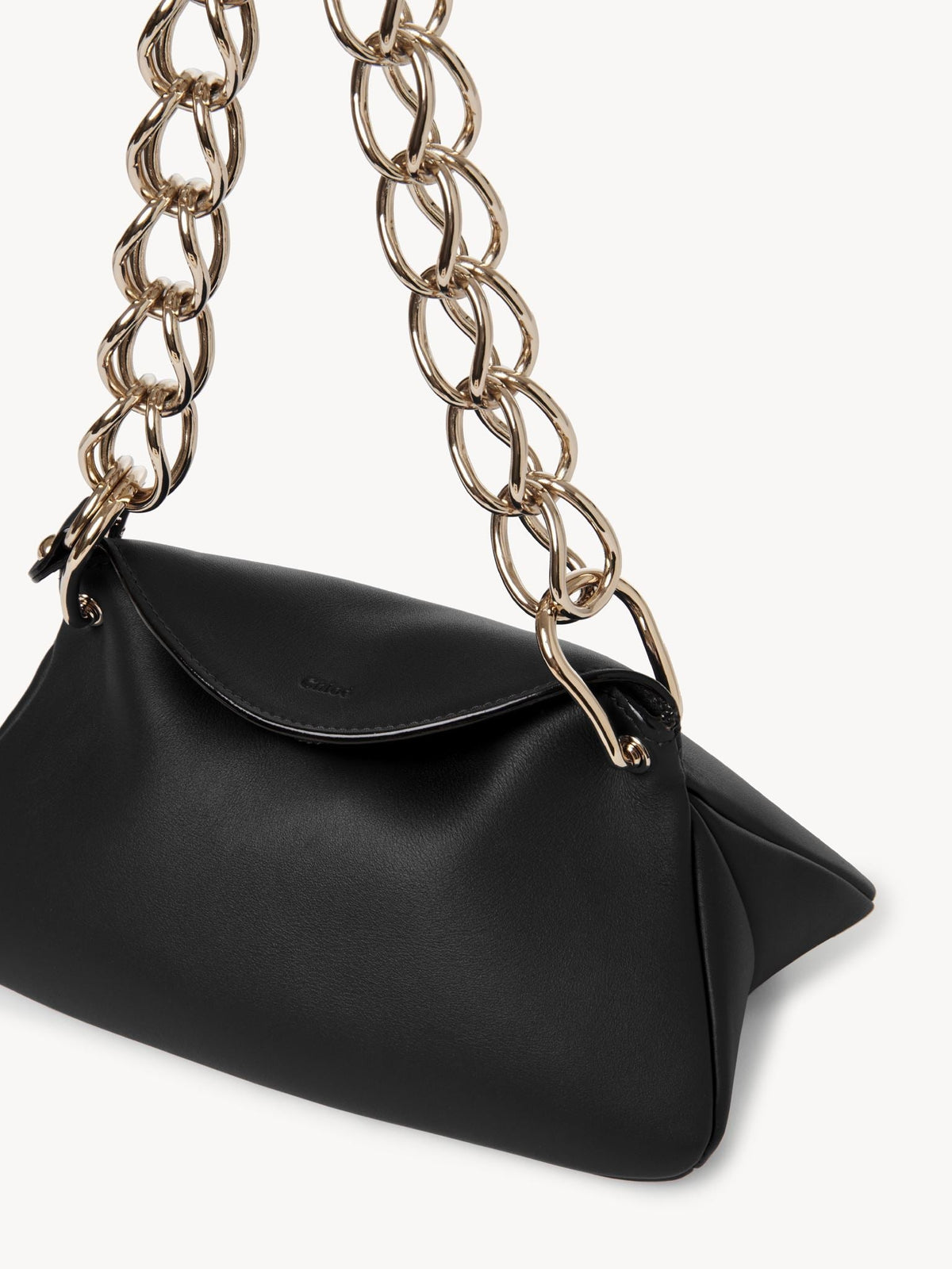OK PORTE_Mini sac Juana en cuir - Black