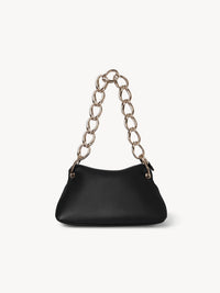 OK PORTE_Mini sac Juana en cuir - Black