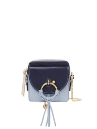 OK PORTE_Petit sac caméra Joan en cuir - Classic Navy