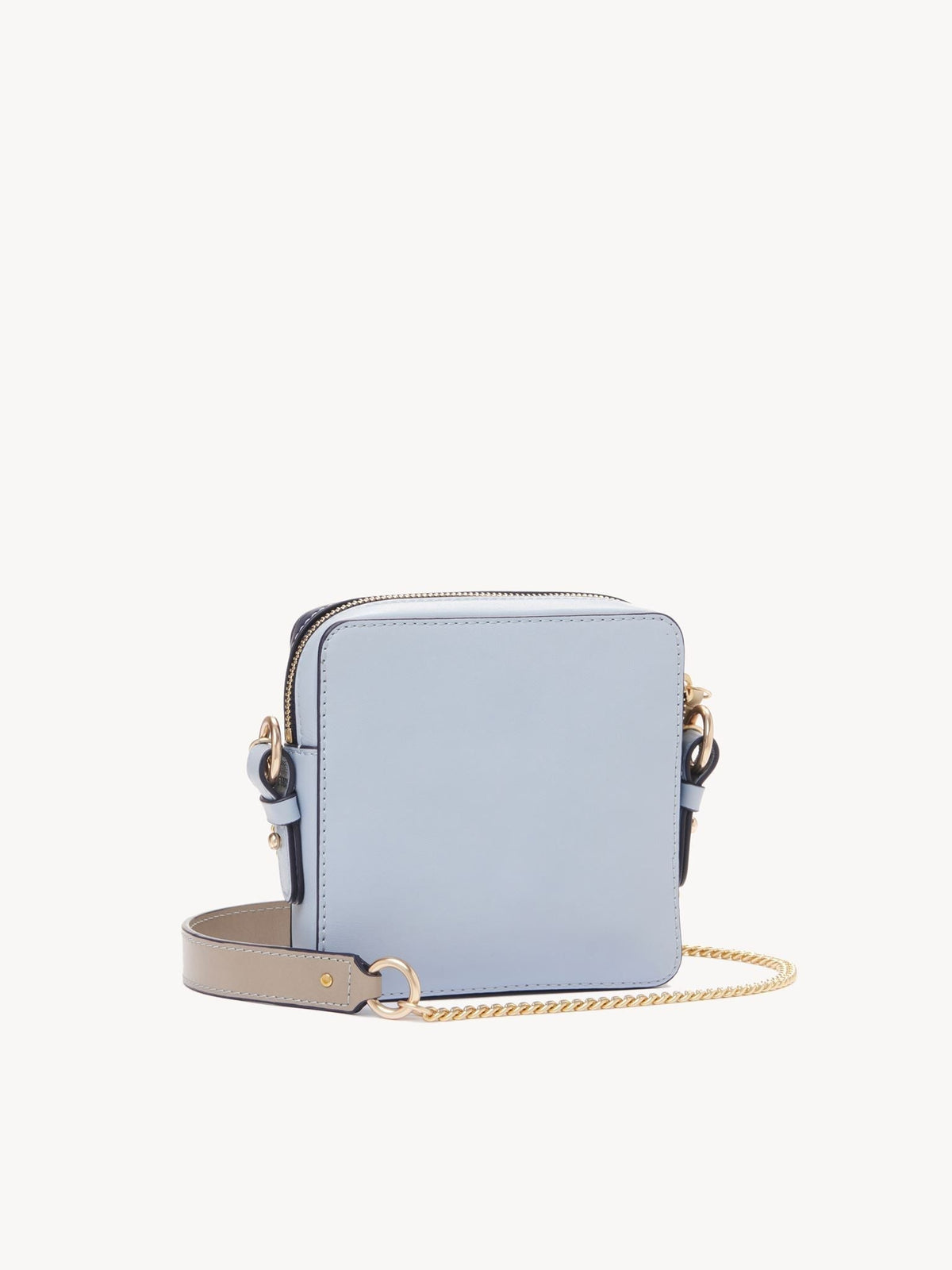 OK PORTE_Petit sac caméra Joan en cuir - Classic Navy