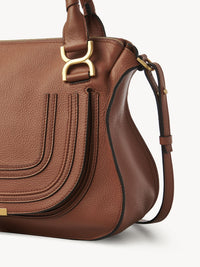 OK PORTE_Sac double porté Marcie en cuir - Tan