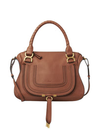 OK PORTE_Sac double porté Marcie en cuir - Tan