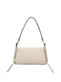 OK PORTE_Sac Baguette Tilda en cuir - Cement Beige