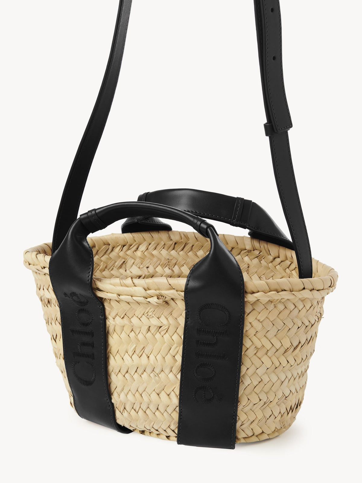 OK PORTE_Petit sac panier Chloé Sense - Black