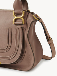 OK PORTE_Petit sac double porté Marcie en cuir - Woodrose