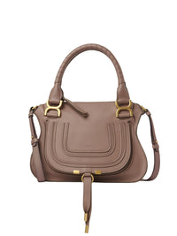 OK PORTE_Petit sac double porté Marcie en cuir - Woodrose