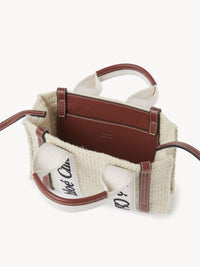 NO PORTE_Brown & Beige MINI TOTE - Brown & Beige