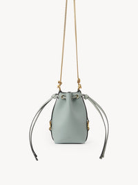 OK PORTE_Micro sac porté épaule Marcie en cuir - Bay Green