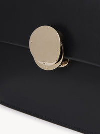 OK PORTE_Petit sac porté épaule Penelope en cuir - Black