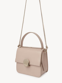 OK PORTE_Petit sac porté épaule Penelope en cuir - Powder Beige