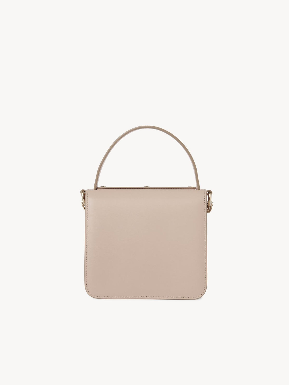 OK PORTE_Petit sac porté épaule Penelope en cuir - Powder Beige