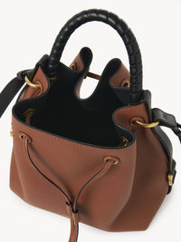 OK PORTE_Sac seau Marcie en cuir - Tan