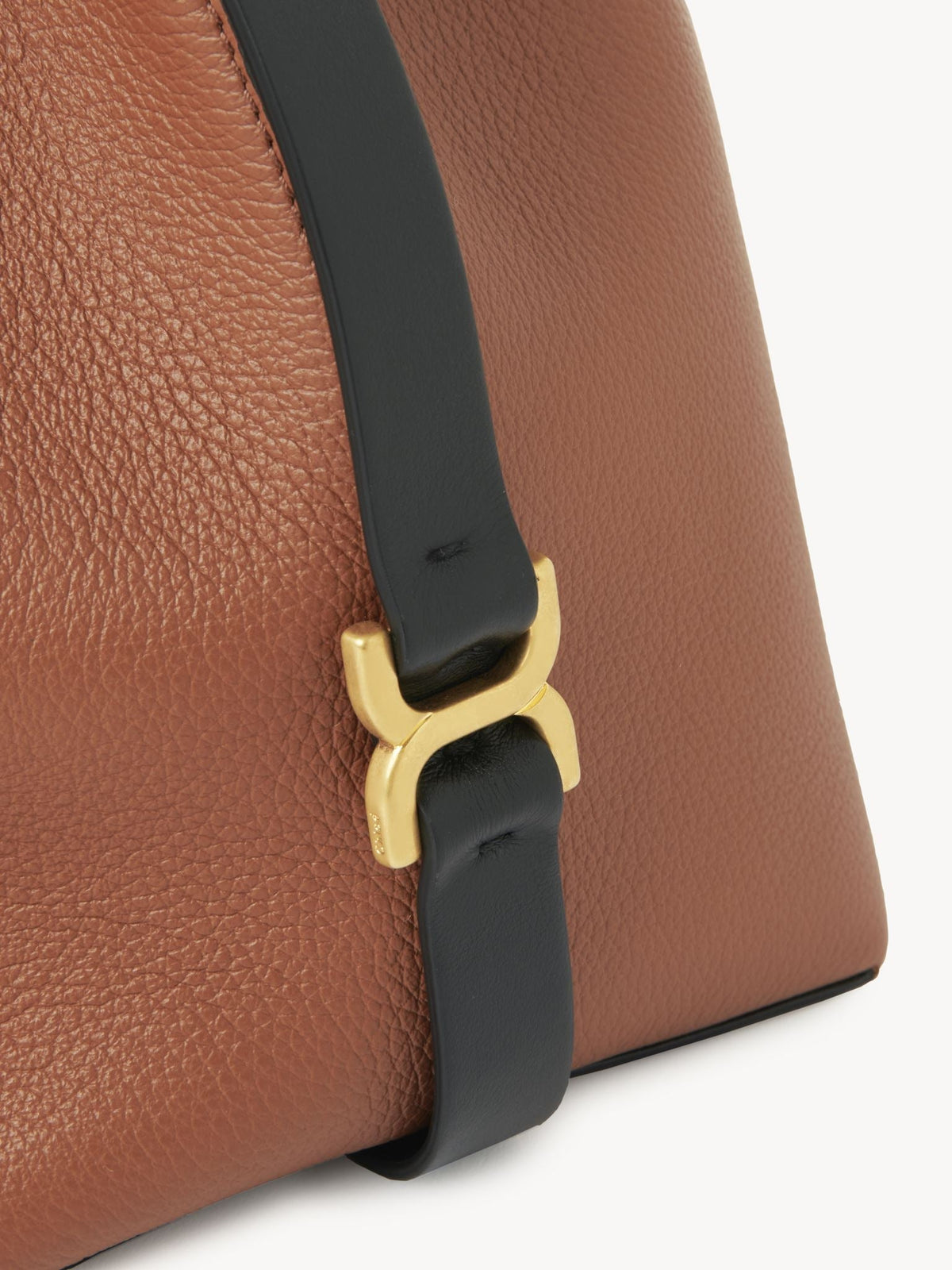 OK PORTE_Sac seau Marcie en cuir - Tan