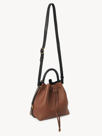 OK PORTE_Sac seau Marcie en cuir - Tan