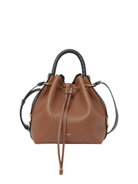 OK PORTE_Sac seau Marcie en cuir - Tan