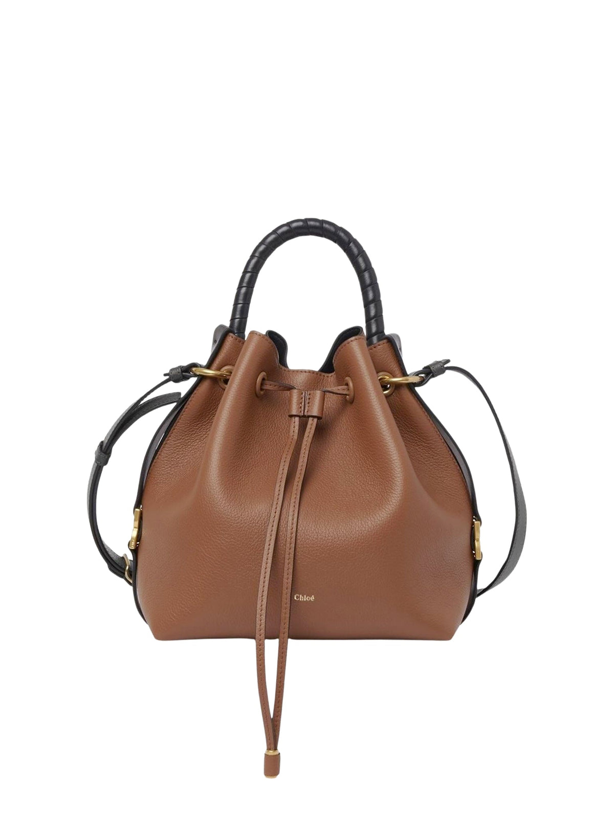 OK PORTE_Sac seau Marcie en cuir - Tan
