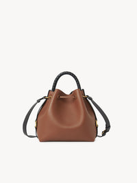 OK PORTE_Sac seau Marcie en cuir - Tan