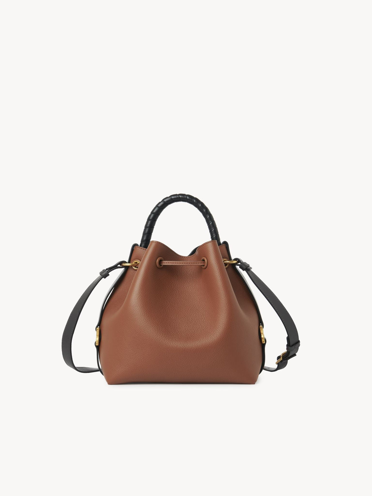 OK PORTE_Sac seau Marcie en cuir - Tan