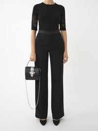 NO PORTE_Black SMALL TOP HANDLE - Black