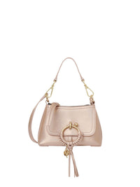 OK PORTE_Mini sac Joan en cuir - Golden Dust